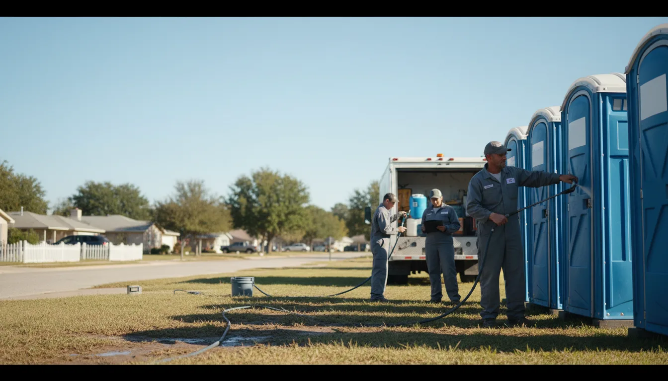 Long-Term Portable Toilet Rental in Crawford, MS near me